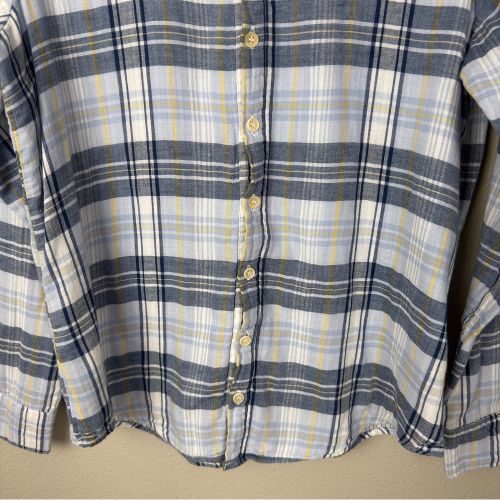 CP Shades Women’s Cotton Gauze Plaid Button Down Shirt - Picture 3 of 9